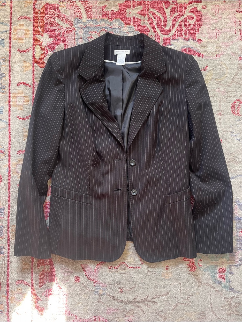 Worthington pinstripe blazer